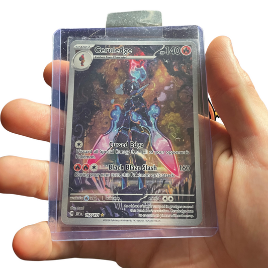 Pokémon TCG Ceruledge Holo Card 197/191 Surging Sparks Illustration Rare