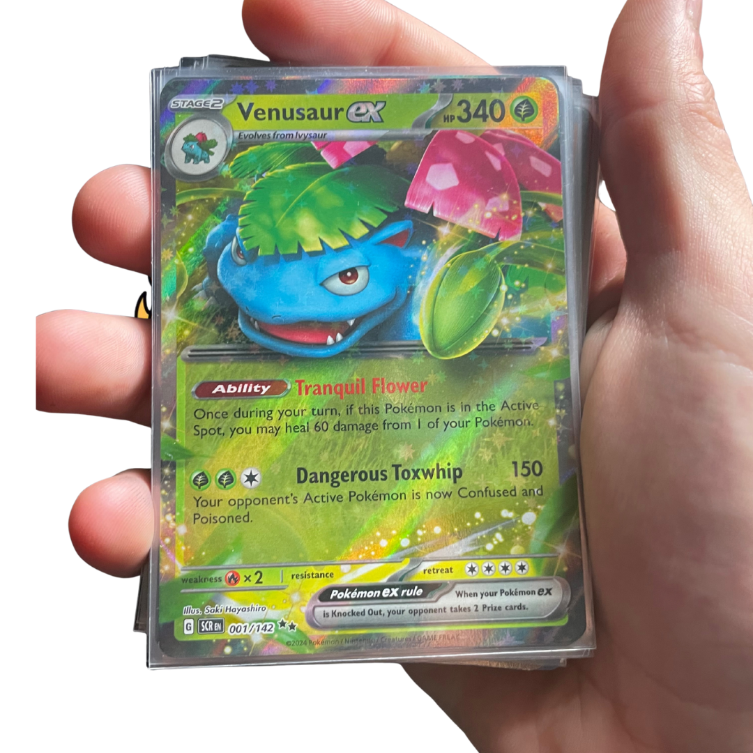 Pokemon Trading Card TCG Venusaur EX Art Holo 001/142 Nintendo 2024