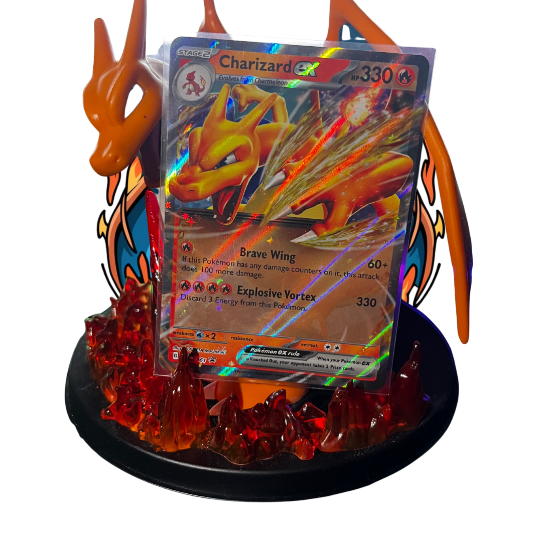 Charizard ex 006/165 Scarlet & Violet 151 Holo NM Pack Fresh Pokemon TCG