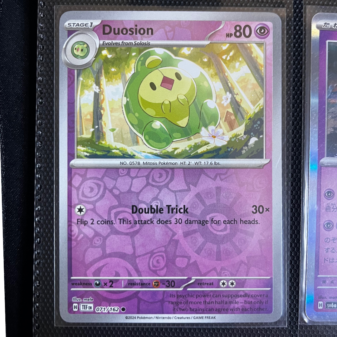 Reverse Holo - Duosion Pokemon • Common • 071/162 Temporal Forces