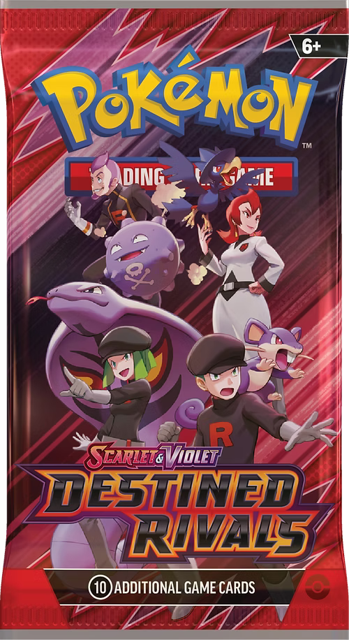Pokemon Scarlet & Violet Destined Rivals Booster Pack (10 Cards)