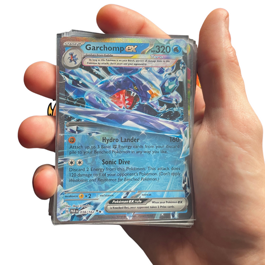 Garchomp ex 038/182 NM Pokemon SV04: Paradox Rift Double Rare Holofoil