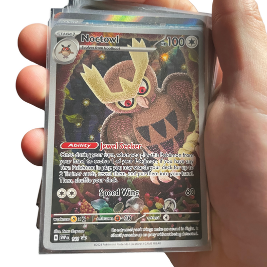 2024 Pokémon Stellar Crown Noctowl Black Star Promo