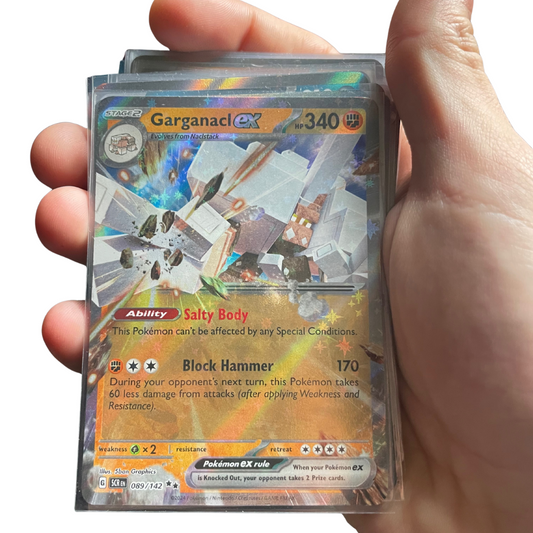 Garganacl ex - 089/142 - Tera Double Rare - Stellar Crown - Pokemon Card