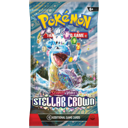 Pokemon Scarlet & Violet Trading Card Booster Pack - Stellar Crown